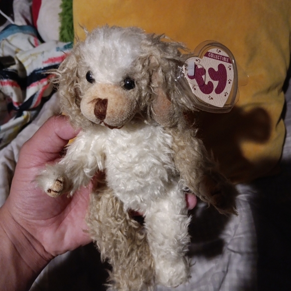 Vintage 1993 Ty Attic Treasures Scruffy Dog Jointed 9"  Retired - Picture 2 of 6